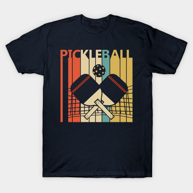 Vintage Retro Pickleball T-Shirt by GWENT